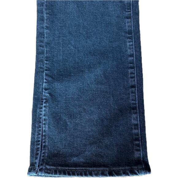 Good American Size 16 Black Distressed Bootcut Jeans w/ Hem Slit - Picture 4 of 8